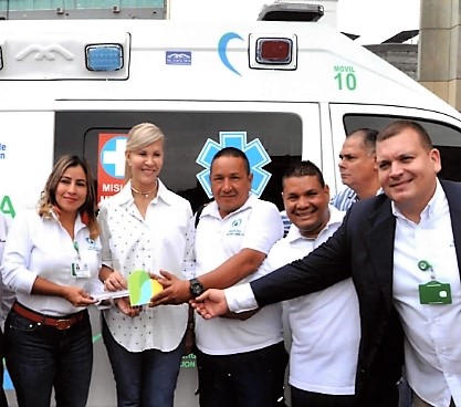 ENTREGA DE AMBULANCIA MEDICALIZADA